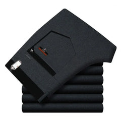 Men's Suit Pants High Quality Summer Men Dress Pants Straight Business Mens