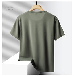 Quick Dry Sport Fashion T Shirt Men'S Sleeves Summer Casual Black Green