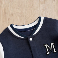 Newborn Baby Baseball Clothes 0 3 6 9 12 Months Boston Cotton Long Sleeve