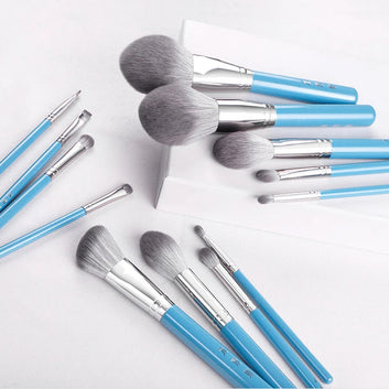 MyDestiny Blue Iris 13pcs Makeup Brush Set&Kit Super Soft Fiber High Quality