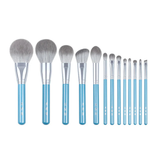 MyDestiny Blue Iris 13pcs Makeup Brush Set&Kit Super Soft Fiber High Quality