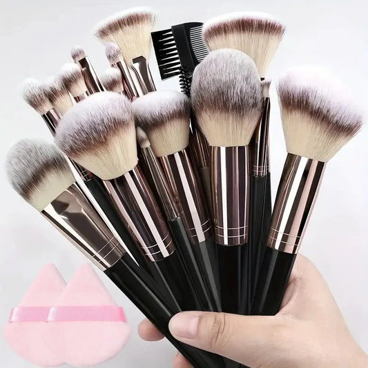 Professional 3-20PCS Makeup Brushes Set Eyeshadow Foundation Concealer Blending