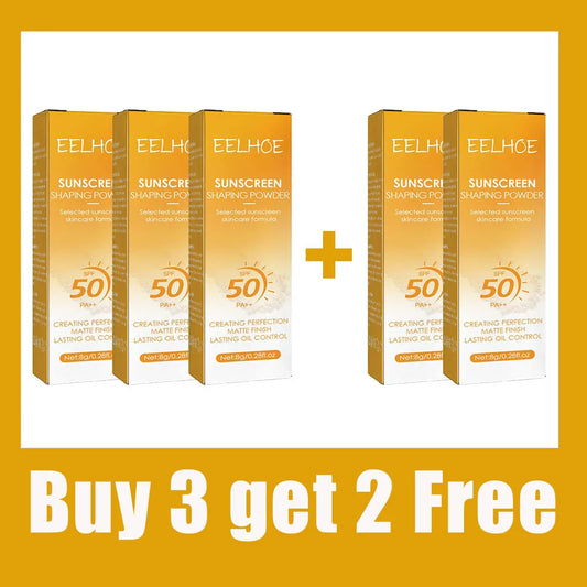 Spf50 Sunscreen Loose Powder Sunblock Skin Protective Waterproof Invisible Pore