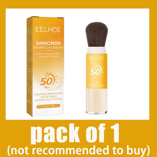 Spf50 Sunscreen Loose Powder Sunblock Skin Protective Waterproof Invisible Pore