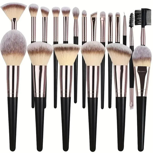Professional 3-20PCS Makeup Brushes Set Eyeshadow Foundation Concealer Blending