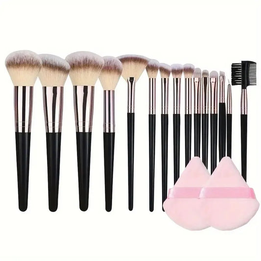 Professional 3-20PCS Makeup Brushes Set Eyeshadow Foundation Concealer Blending