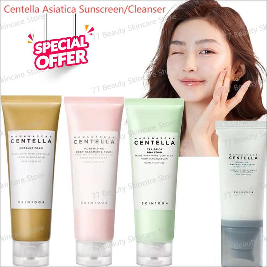 Centella Asiatica Sunscreen/Cleanser Moisturizing Refreshing Not Greasy Sun