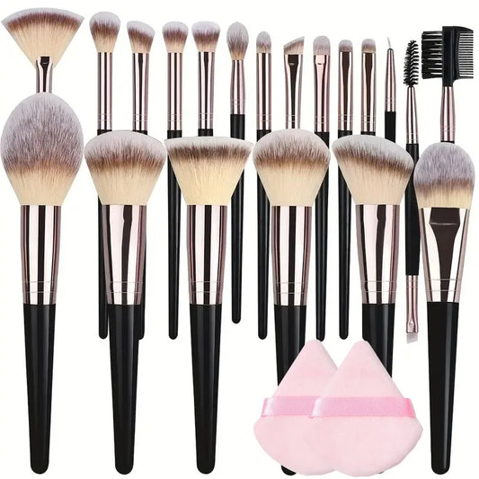 Professional 3-20PCS Makeup Brushes Set Eyeshadow Foundation Concealer Blending