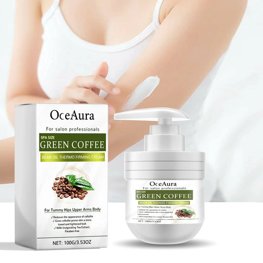 OceAura Green Coffee Bean Firming Body Cream Moisten the Skin Cream Caffeine