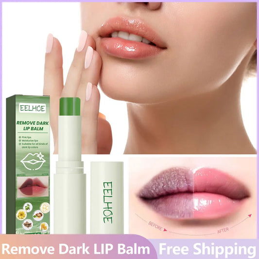 EELHOE Remove Dark LIP Balm Fade Lip Lines on Lips Exfoliating Skin Moisturizing