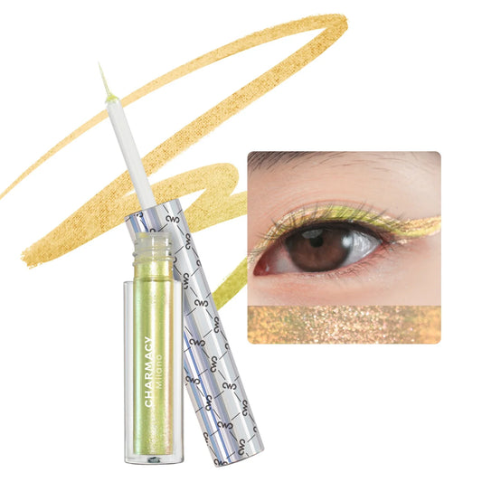 CHARMACY New Color Duochrome Glitter Liquid Eyeliner Waterproof Long-lasting