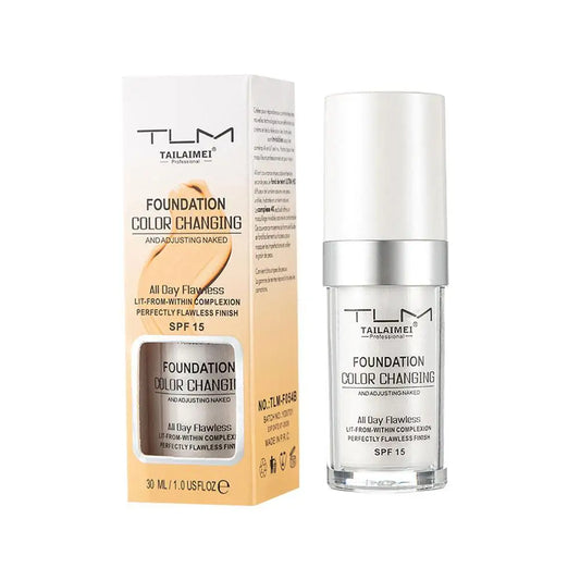 4 In 1 Bionic Color Changing Concealer Foundation Moisturizing Lightweight