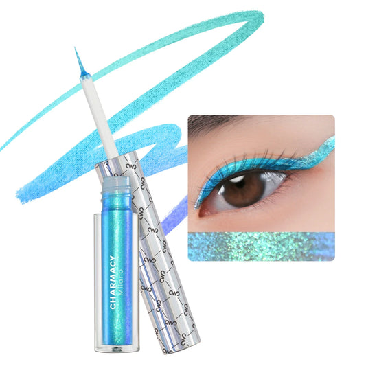 CHARMACY New Color Duochrome Glitter Liquid Eyeliner Waterproof Long-lasting